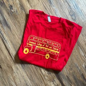 SCAD Red Tee
